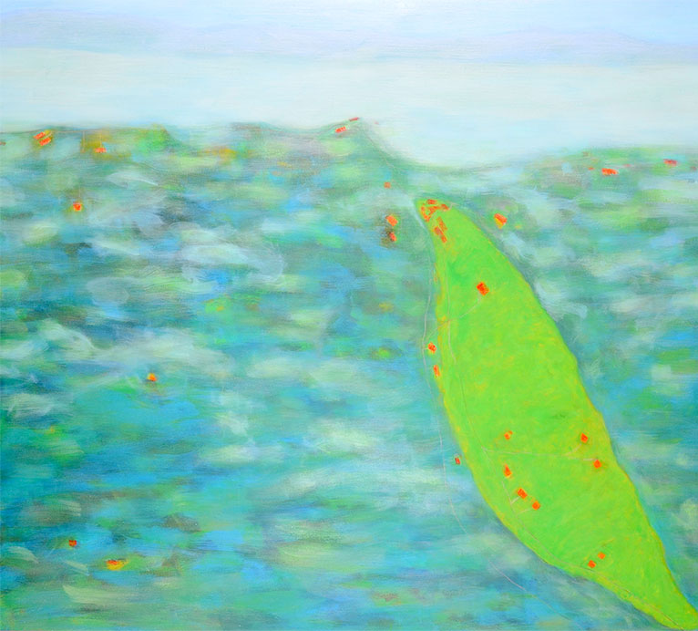 Marita Kusch : La Dive, Eitempera Auf Leinwand, 2014